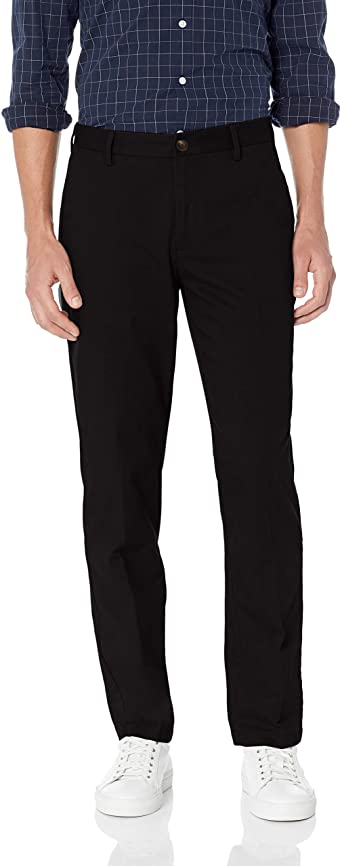 Photo 1 of Amazon Essentials Men's Straight-fit Wrinkle-Resistant Flat-Front Chino Pant 38x32
