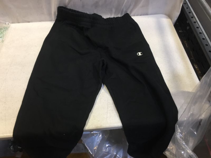 Photo 1 of Champion Men’s AO700 Originals Sueded Fleece Jogger Pants Sweatpants, Black, L
