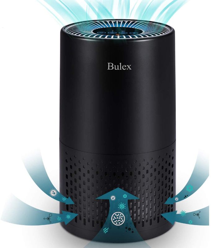 Photo 1 of Bulex Air Purifier for Home Up to 404ft², Air Purifier with H13 True HEPA Filter 99.97%, Removal of Wildfire Smoke Allergies Pollen, 4-Stage Filtration for Large Room Bedroom Office