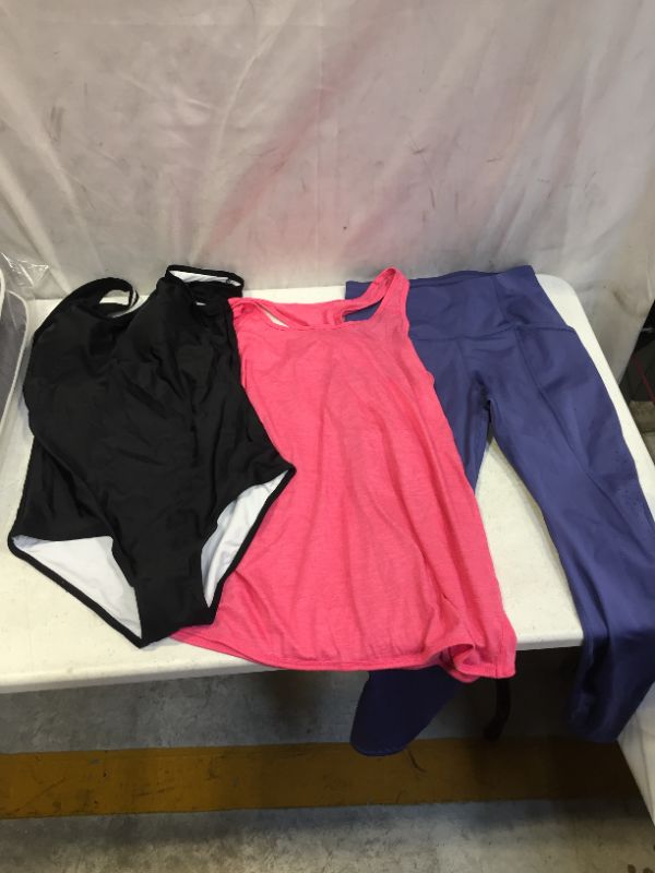 Photo 1 of 3 Pack Womens Small and X Small Clothing assorted, SOLD AS IS