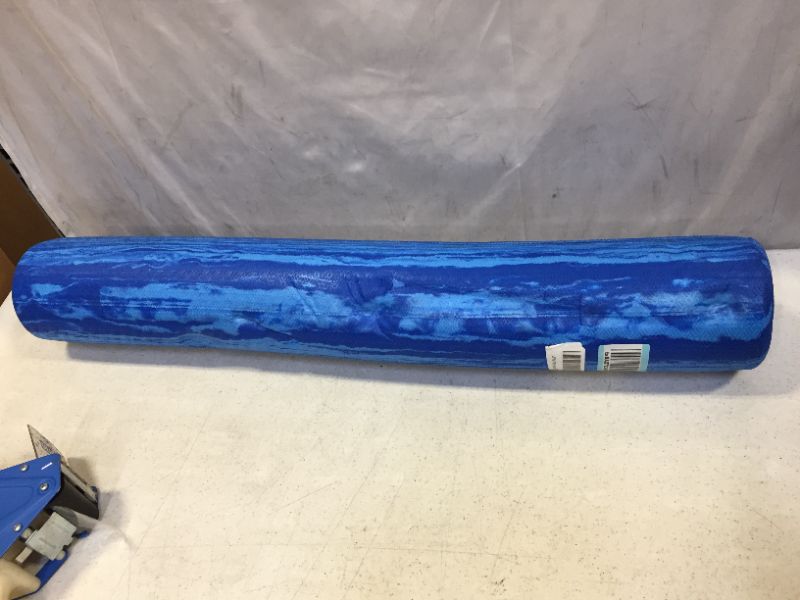 Photo 1 of  generic Blue roll foam pillow