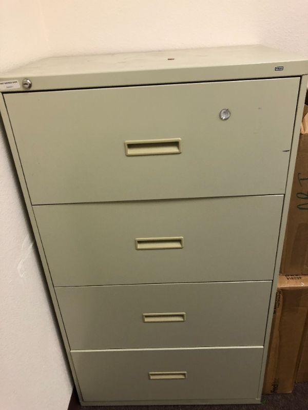 Photo 1 of 4 Drawer Metal Storage Unit 