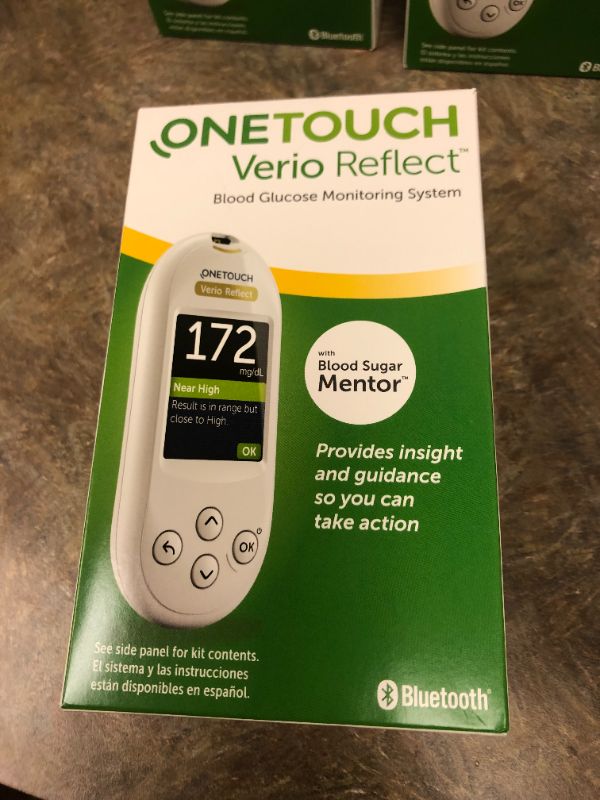 Photo 2 of OneTouch Verio Reflect Blood Glucose Monitoring System 2 Pack 