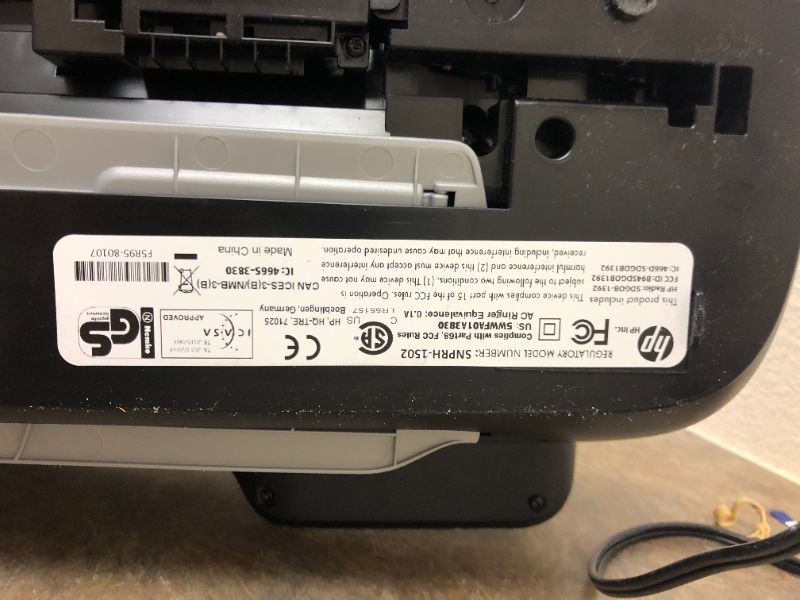 Photo 7 of HP Printer SNPRH-1502