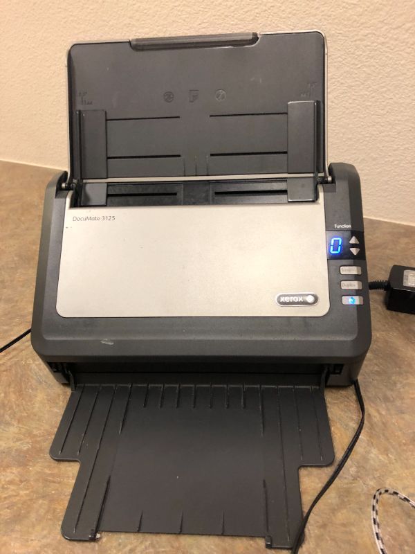 Photo 3 of Xerox DocuMate 3125 Document Scanner 