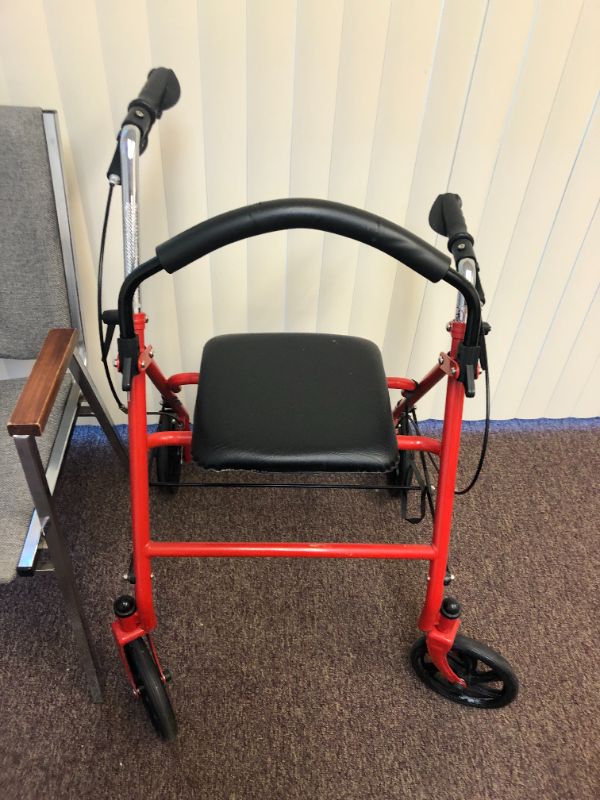 Photo 2 of iDrive Red Walker Chair