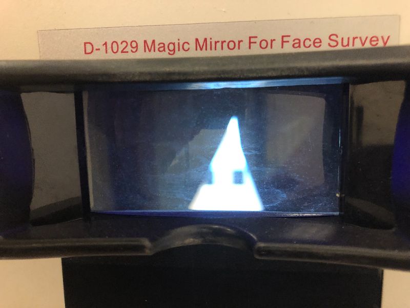 Photo 5 of D-1029A Magic Mirror UV Face Scanner Survey Table Wood Lamp 45w