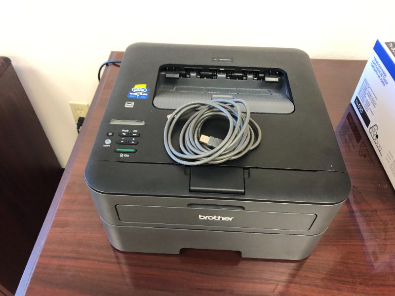 Photo 2 of Brother HL-L2360DW Compact Laser Printer with Wireless Networking and Duplex and Replacement Ink Cartridge