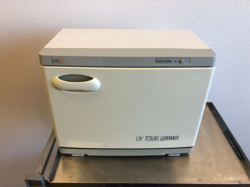 Photo 1 of SKIN ACT 24 PIECE HOT TOWEL CABINET WITH STERILIZER