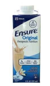 Photo 1 of Ensure Original Therapeutic Nutrition, Vanilla, 8 Oz, 24 Pack BB 11 01 2022