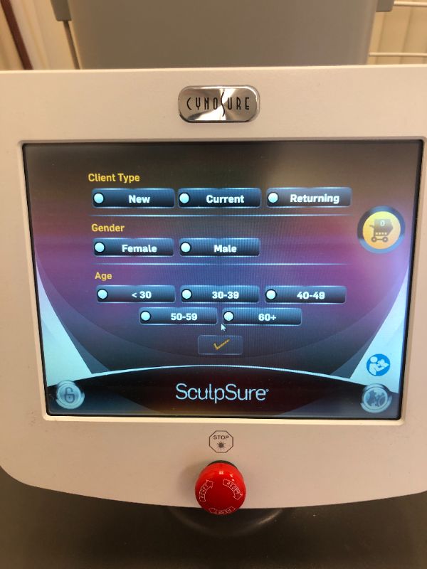 Photo 6 of Cynosure SculpSure Non-invasive Diode Laser Lipolysis - 100-7026-010  MFR Date 05 2016