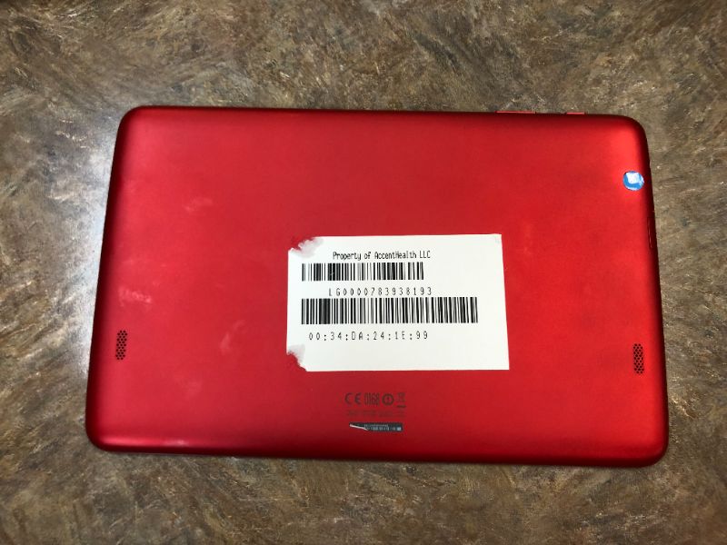 Photo 2 of LG V700 Red Tablet LG G Pad™ 10.1