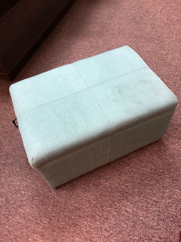 Photo 1 of small storage ottoman used sold as is 