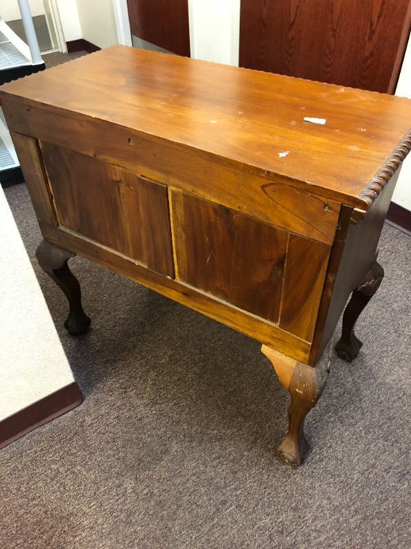 Photo 3 of antique style wooden bathroom/hallway drawer cabinet used sold as is 