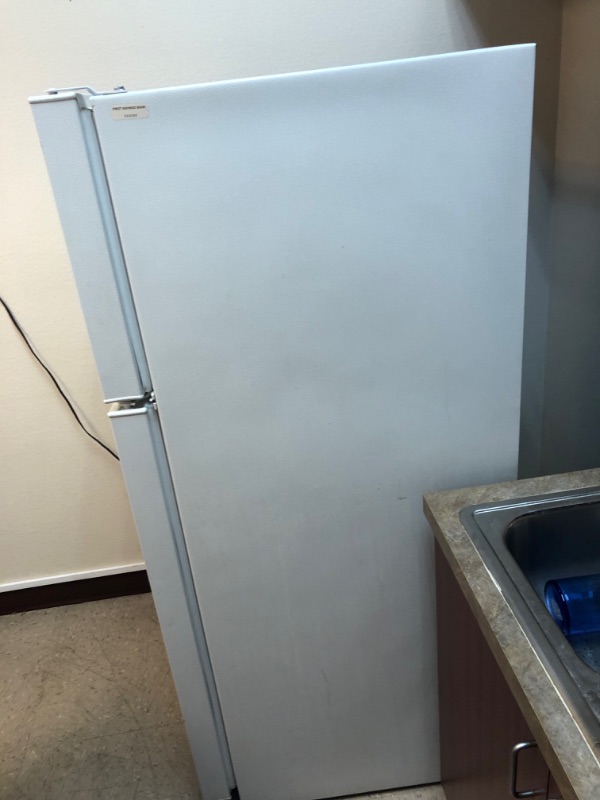 Photo 4 of White fridge. 58 inches tall