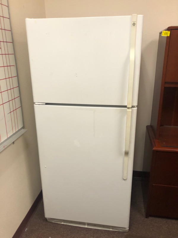 Photo 1 of White fridge. 65 inches tall