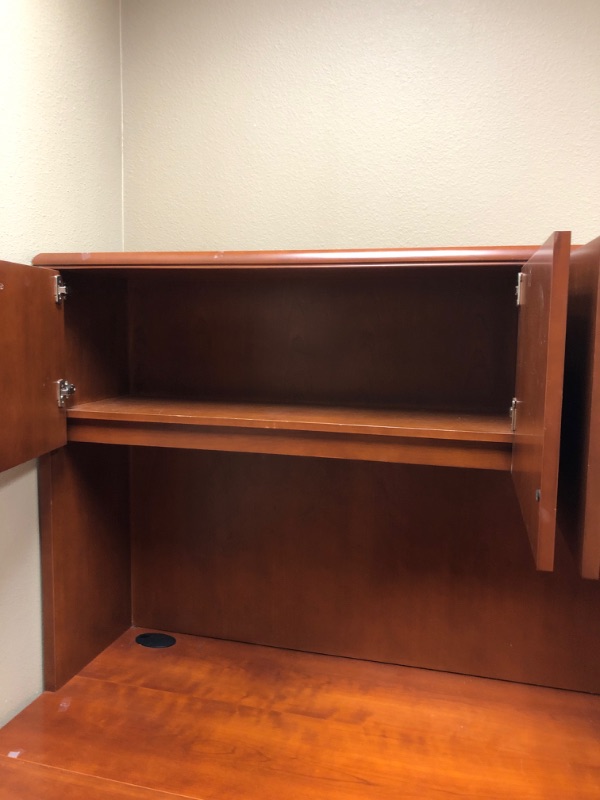 Photo 9 of Wood Office Desk, Cabinets and Drawers.