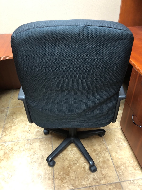 Photo 3 of Black office chair.