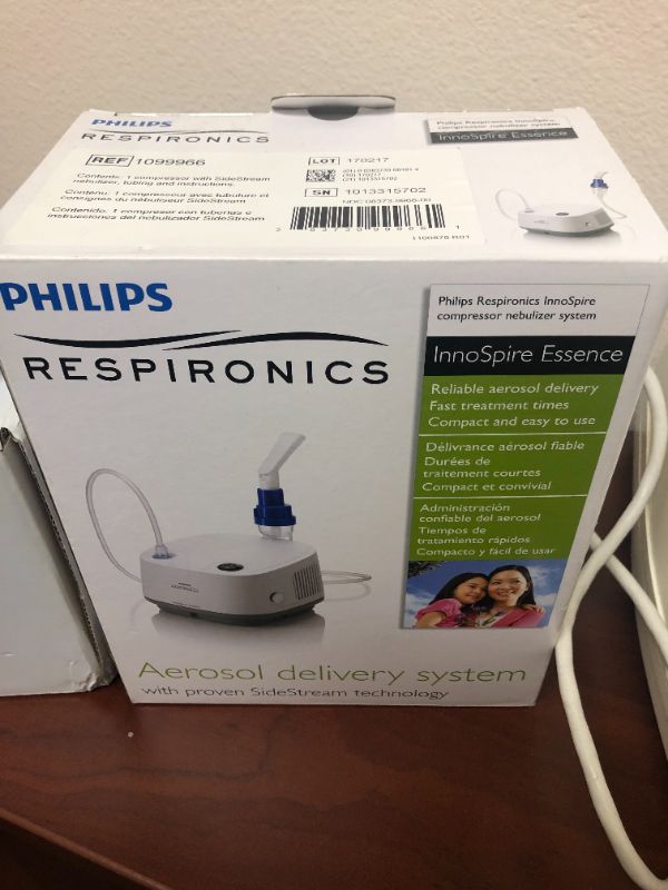 Photo 2 of Medical delivery systems. 
philips respironics aerosol delivery system