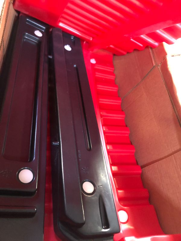 Photo 2 of parts only box 2 of 3 ---incomplete Step2 Turbocharged Truck Bed, Red, Twin