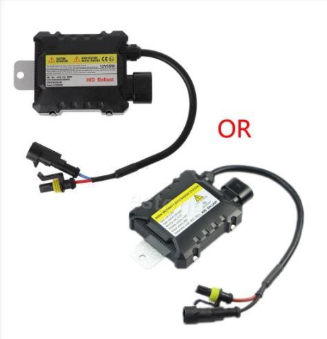 Photo 1 of 1pcs New Headlight Car H7 H1 DC Electronic 55W Light Ultra Slim Ballast HID Kit For All Bulbs
