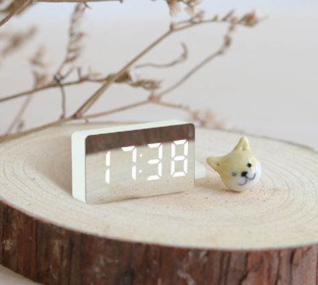 Photo 1 of 3PACK - Mini LED Alarm Clock With Snooze Function
