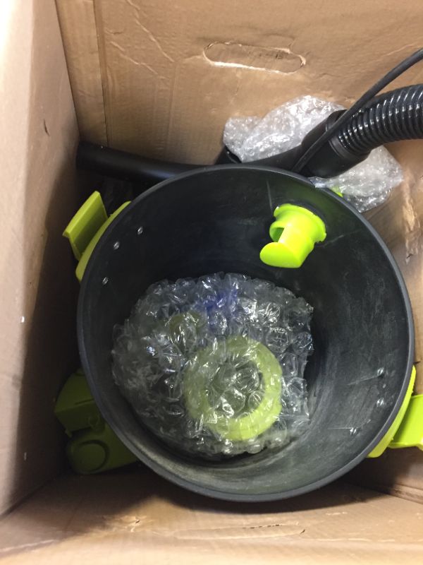 Photo 1 of 5 Gal. 7.0-Peak HP Industrial Motor Wet/Dry Vacuum
