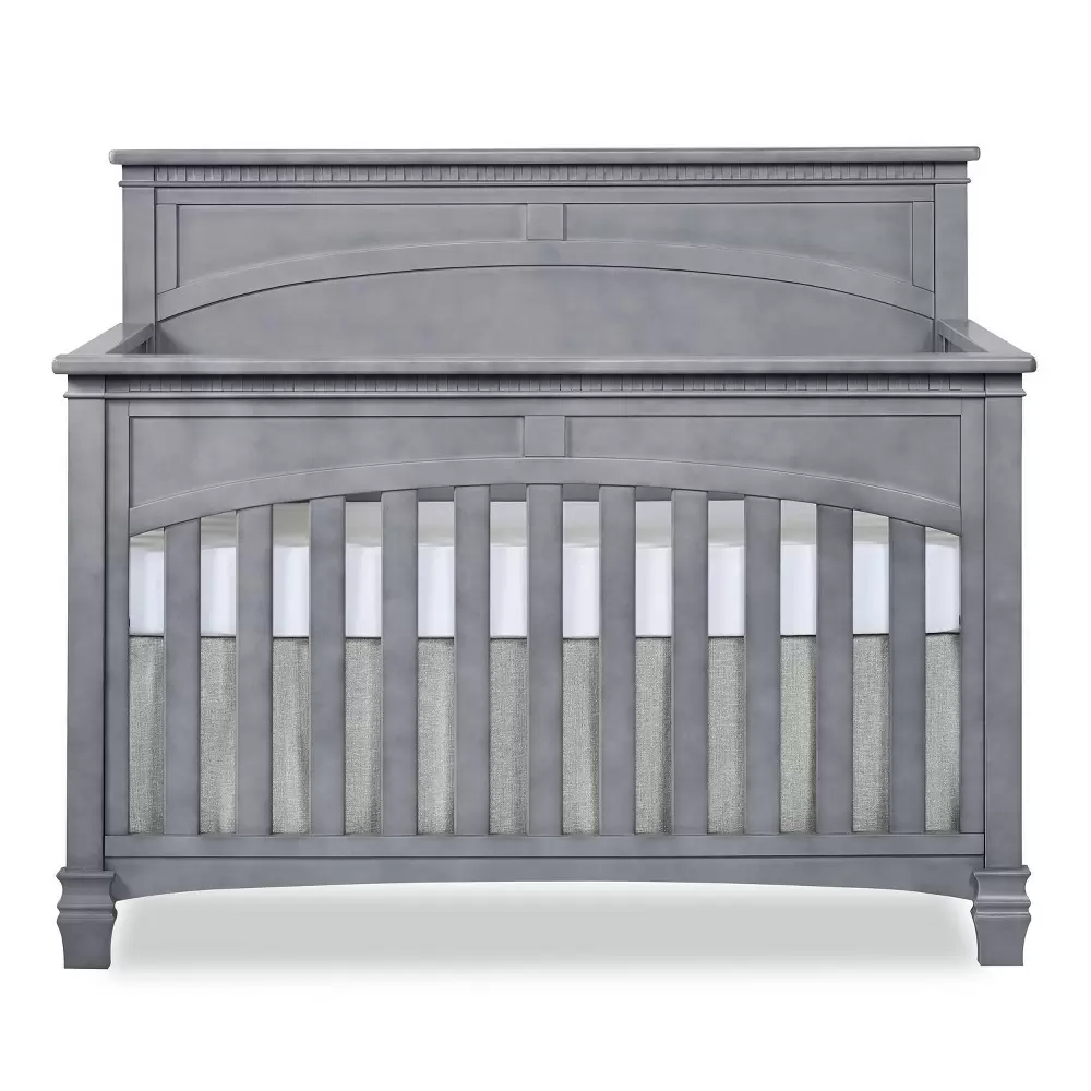 Photo 1 of  Evolur Santa Fe 5-in-1 Convertible Crib - Storm Gray