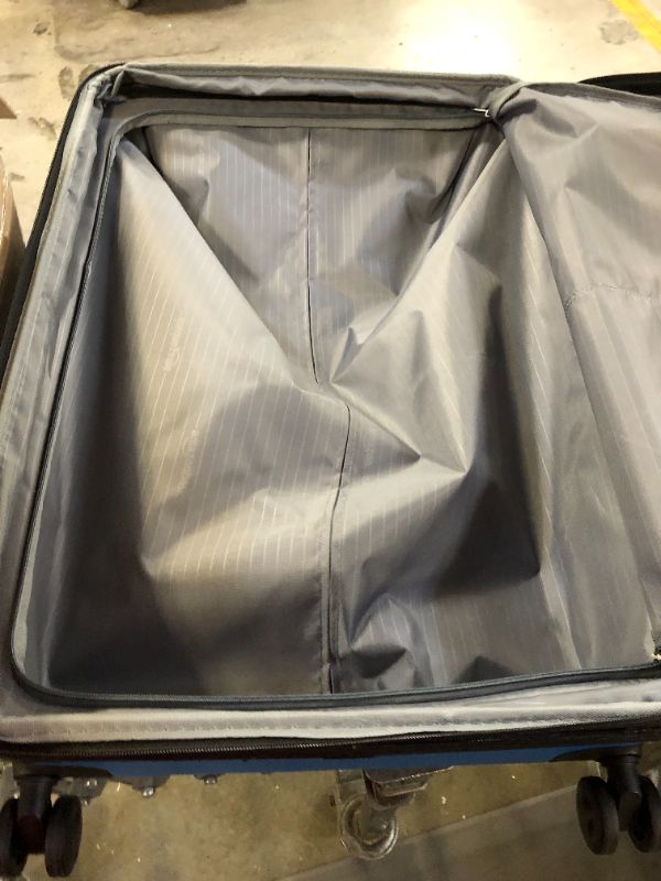 Photo 1 of Amazon Basics 30-Inch Hardside Spinner, Blue
