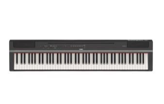 Photo 1 of Yamaha P125 88-Key Weighted Action Digital Piano with Power Supply and Sustain Pedal, Black
