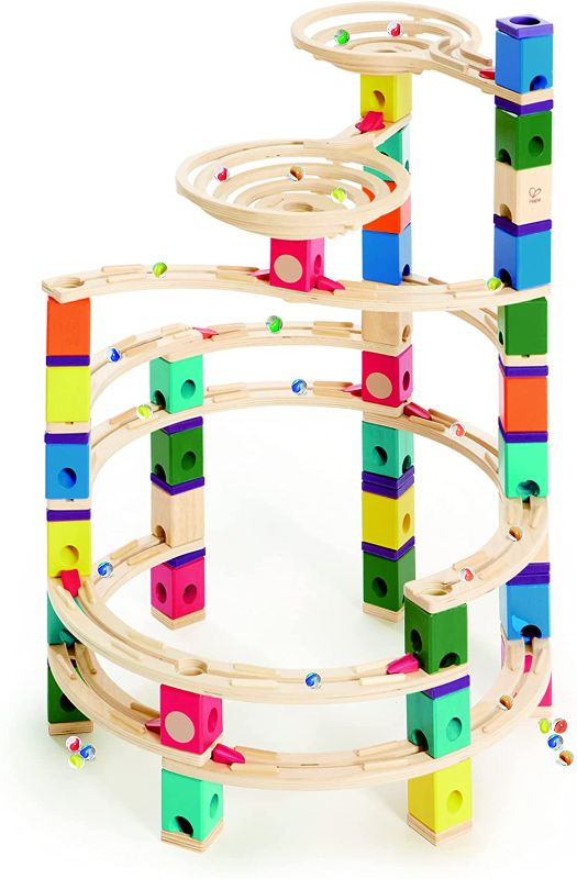 Photo 1 of Award Winning Hape Quadrilla Wooden Marble Run Construction - The Cyclone
