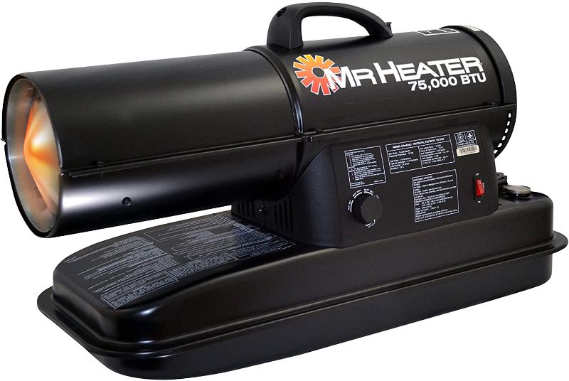 Photo 1 of Mr. Heater MH75KTR Kerosene Heater, Black
