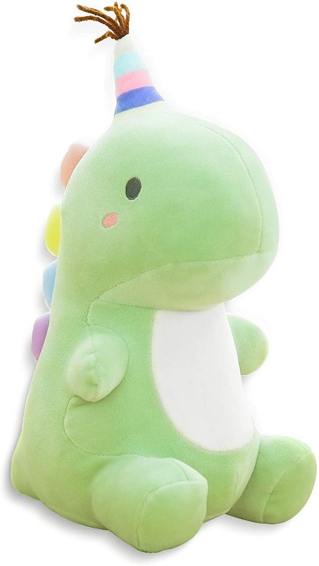 Photo 1 of Cute Dinosaur Plush Toy 10" Soft Stuffed Animal Doll for Kids Babies Toddlers, Green