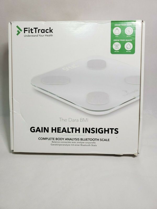 Photo 1 of FitTrack Dara Smart BMI - Digital Scale for Measuring Weight and Body Fat