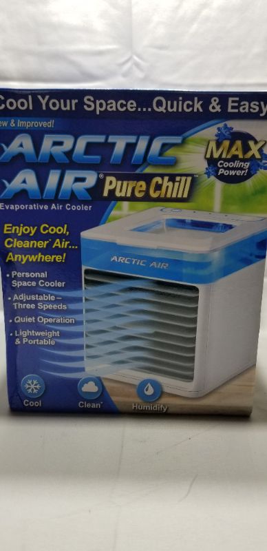 Photo 1 of  Arctic Air Pure Chill Evaporative Ultra Portable Air Conditioner with 4-Speed Air Vent