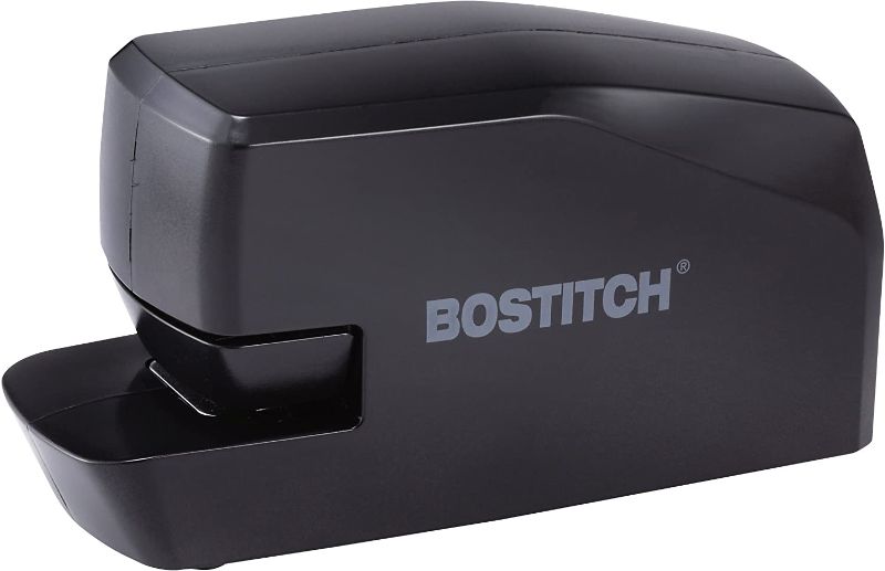 Photo 1 of Bostitch Portable Electric Stapler, 20 Sheets, AC or Battery Powered, Black