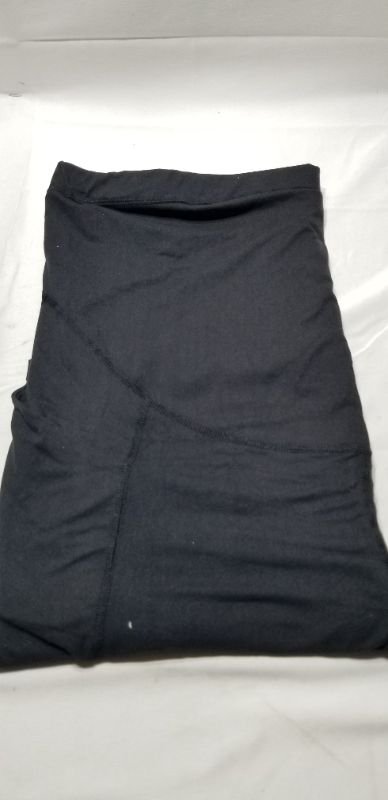 Photo 1 of Women's Maternity Over the Belly Active Lounge Comfy Yoga Shorts, Black, XL                           