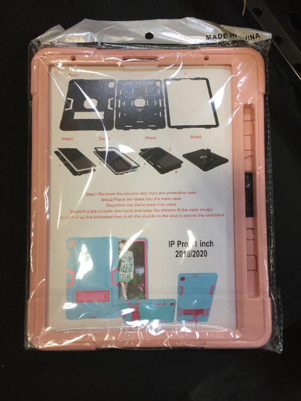 Photo 2 of Azzsy iPad Pro 11 Case 2020 and 2018 with Pencil Holder [Support Apple Pencil Charging]