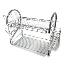 Photo 1 of 15-in W x 18-in L x 15-in H Metal Dish Rack and Drip Tray