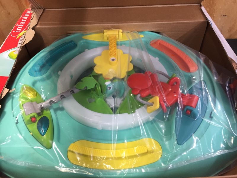 Photo 1 of Infantino Entertainer & Activity Table, 2-in-1 Sit, Spin & Stand, Tiny to Toddler, 4 Months-5 Years