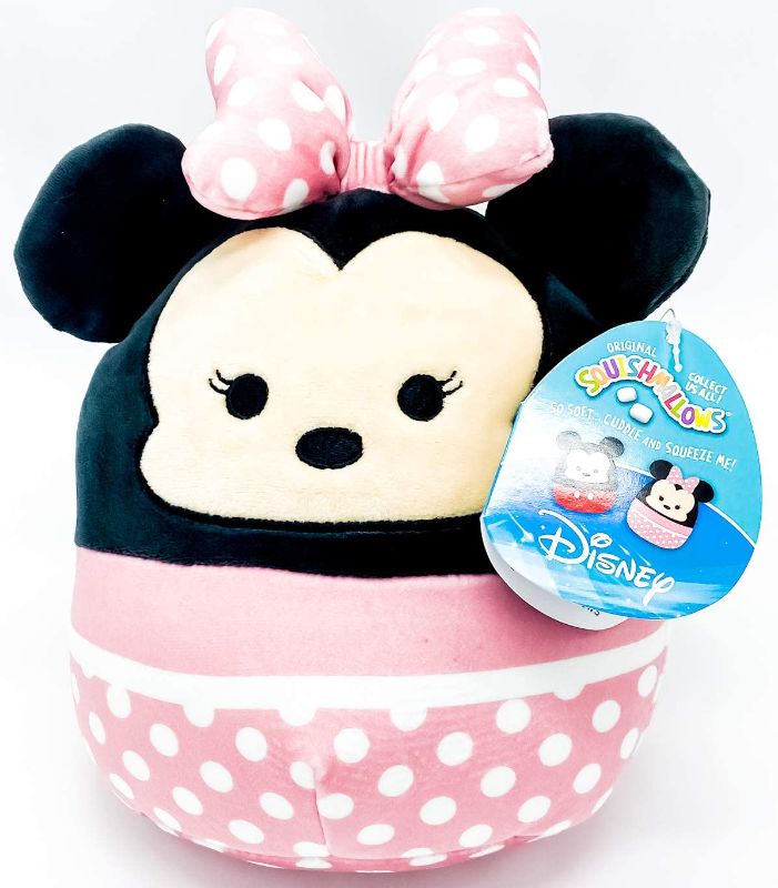 Photo 1 of Disney Squishmallow Kelly Toys Minnie Mouse The 8" Super Soft Stuffed Plush Toy Pillow
