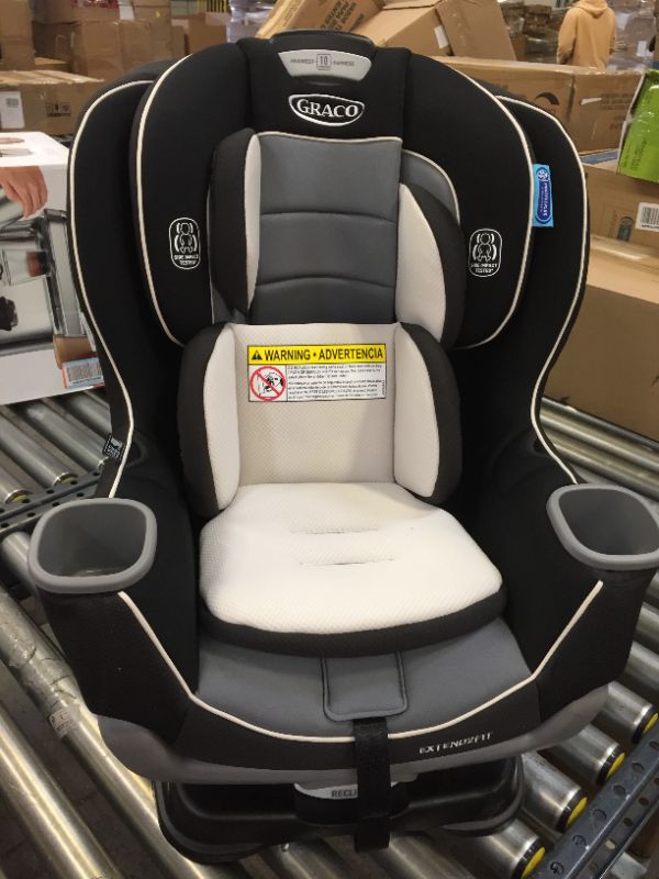 Photo 1 of Graco Extend2Fit Convertible Car Seat, Ride Rear Facing Longer with Extend2Fit, Gotham