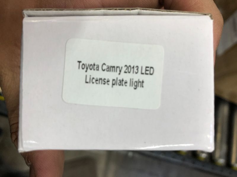 Photo 3 of case of 23 toyota camry 2013 led license plate lights