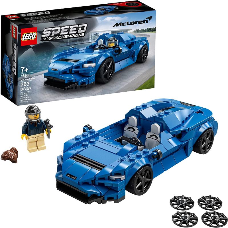 Photo 1 of LEGO Speed Champions McLaren Elva 76902 Building Kit; Top Toy Car; Cool Toy for Kids; New 2021 (263 Pieces)
