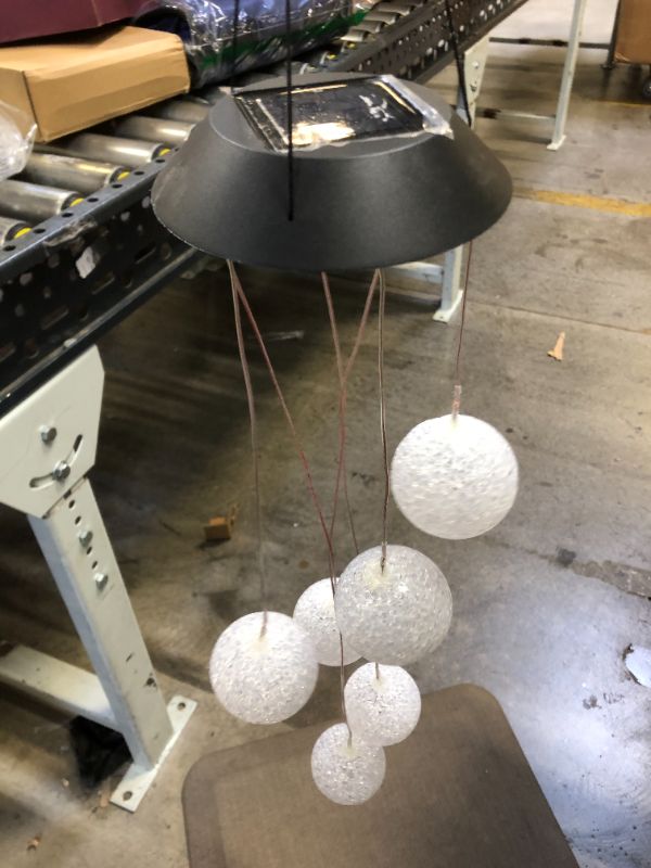 Photo 1 of 2PACK Frosted Globe 7-LED-int. Pendant Lights Spiral,