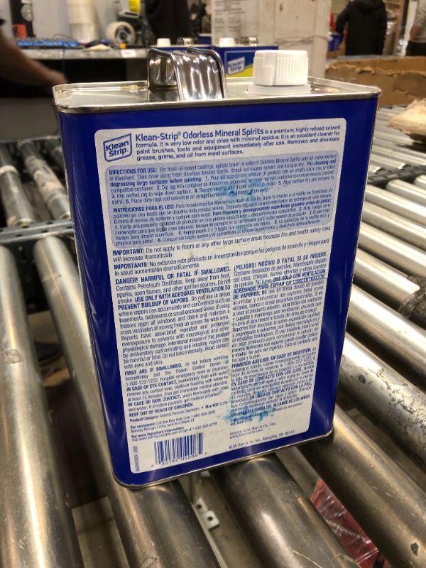 Photo 1 of New Odorless Mineral Spirits For California klean Strip Gksp94006ca Gallon