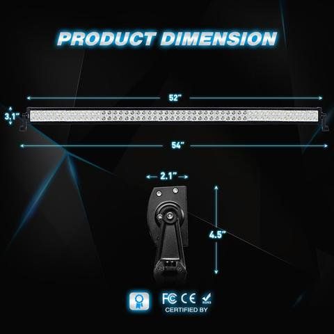 Photo 1 of Nilight 52 Inch Spot Flood Combo Led Light Bar 
