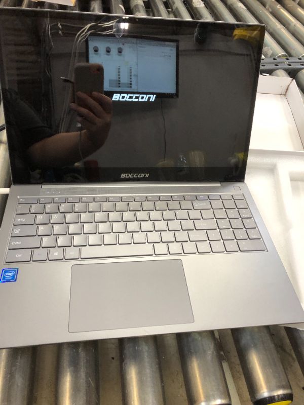 Photo 6 of BOCCONI T6 PRO Ultra-Thin 15.6 inch HD Laptop (LIKE NEW, MAJOR DAMAGES TO BOX)