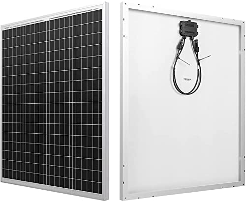 Photo 1 of HQST 100 Watt Polycrystalline 12V Solar Panel with Compact Design,High Efficiency Module PV Power for Battery Charging Boat, Caravan, RV and Any Other Off Grid Applications

