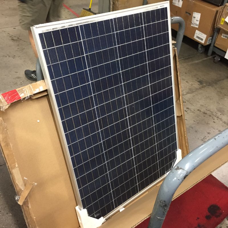 Photo 3 of HQST 100 Watt Polycrystalline 12V Solar Panel with Compact Design,High Efficiency Module PV Power for Battery Charging Boat, Caravan, RV and Any Other Off Grid Applications
